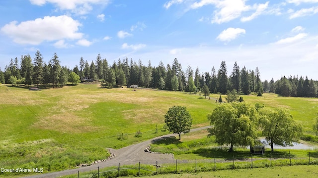 5143 W Crazy Creek Rd, Coeur Dalene, ID 83814 - view of home's community featuring a view of countryside and a view of trees