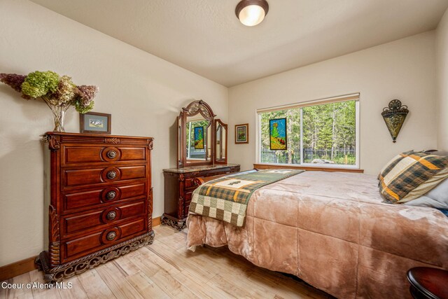 21315 N Eclipse Rd, Rathdrum, ID 83858 - bedroom with light wood-style floors and baseboards