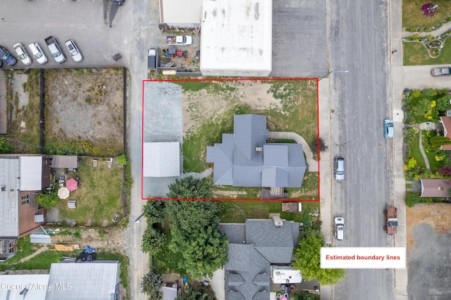 110 Cedar St, Priest River, ID 83856 - view of property location with property boundaries highlighted