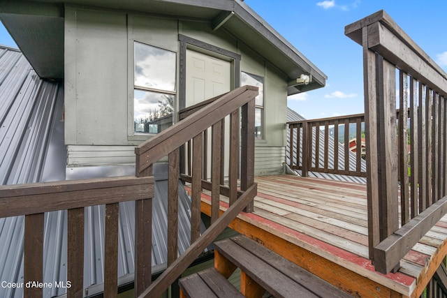 110 Cedar St, Priest River, ID 83856 - view of wooden terrace