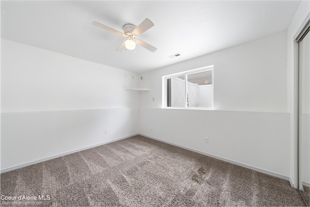 870 E Cloverleaf Dr, Hayden, ID 83835 - carpeted empty room with a ceiling fan and baseboards