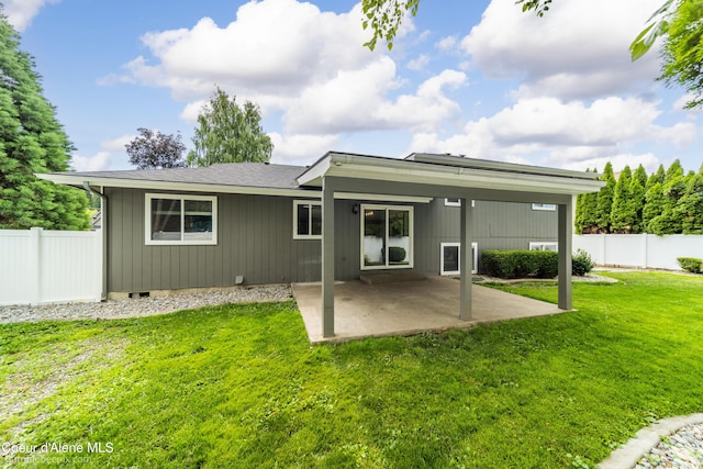870 E Cloverleaf Dr, Hayden, ID 83835 - rear view of house with a patio area