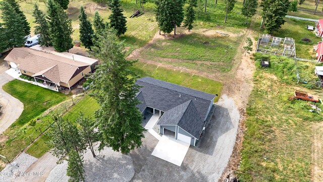 185 Leo Ln, Moyie Springs, ID 83845 - view from above of property