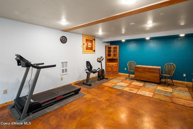 26443 S Farup Rd, Worley, ID 83876 - workout room featuring baseboards