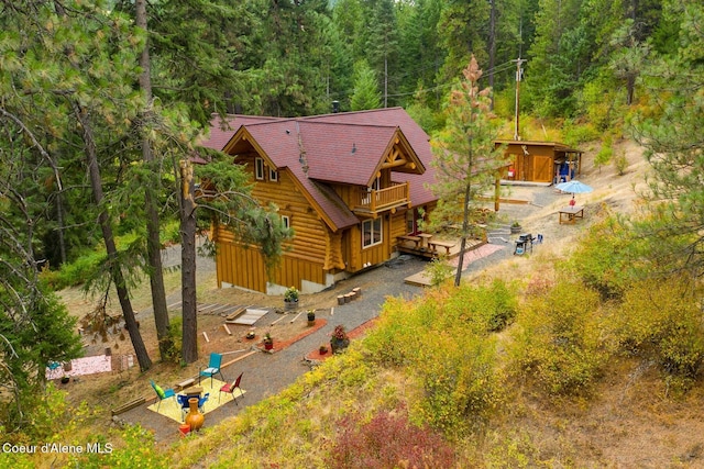 26443 S Farup Rd, Worley, ID 83876 - view of subject property with a heavily wooded area