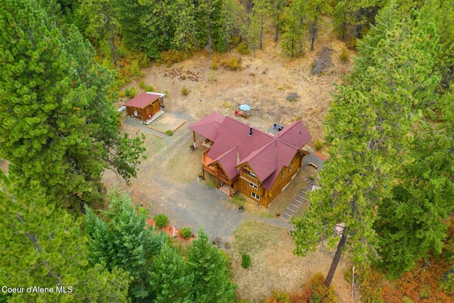 26443 S Farup Rd, Worley, ID 83876 - view from above of property
