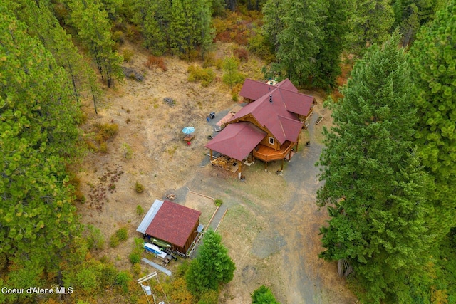 26443 S Farup Rd, Worley, ID 83876 - aerial view of property's location