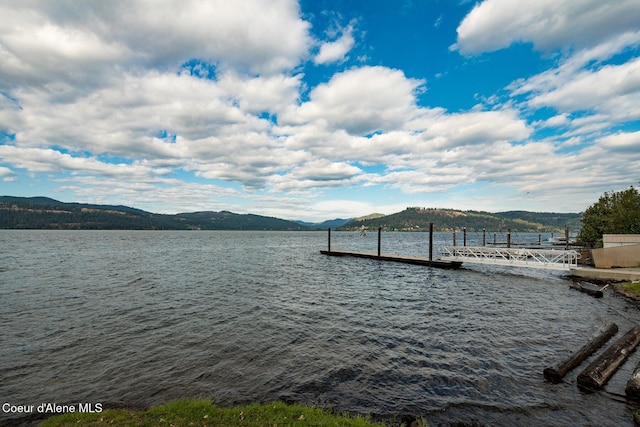 26443 S Farup Rd, Worley, ID 83876 - dock with a water and mountain view