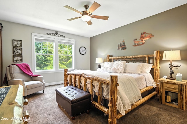 30 Beacon Hill Rd, Cocolalla, ID 83813 - bedroom with carpet floors and ceiling fan