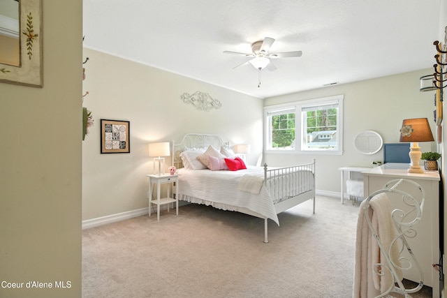 30 Beacon Hill Rd, Cocolalla, ID 83813 - bedroom with light carpet and ceiling fan