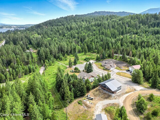 30 Beacon Hill Rd, Cocolalla, ID 83813 - aerial view of a forest and a mountain backdrop