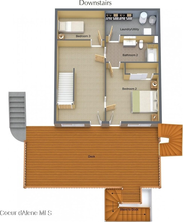 1349 Lakeshore Dr, Libby, MT 59923 - view of room layout