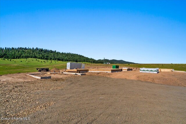 1047 Merideth Rd, Plummer, ID 83851 - view of yard featuring a view of countryside and a mountain view