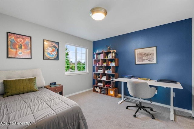 6744 E Greta Ave, Post Falls, ID 83854 - bedroom with carpet flooring and an office area