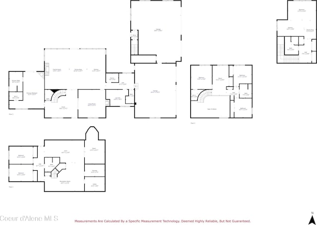 6744 E Greta Ave, Post Falls, ID 83854 - view of floor plan / room layout