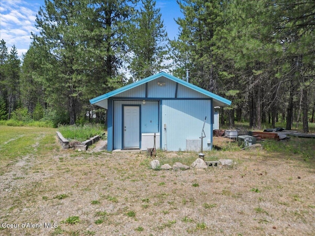 174 Where Its At Rd, Athol, ID 83801 - view of outbuilding with a forest view