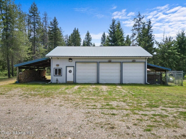 174 Where Its At Rd, Athol, ID 83801 - garage featuring a detached garage