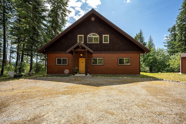 1911 Carr Creek Rd, Sandpoint, ID 83864 - view of rustic home