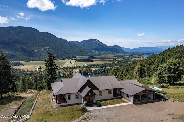 1010 Mc Quade Gulch Dr, Clark Fork, ID 83811 - view of mountain backdrop