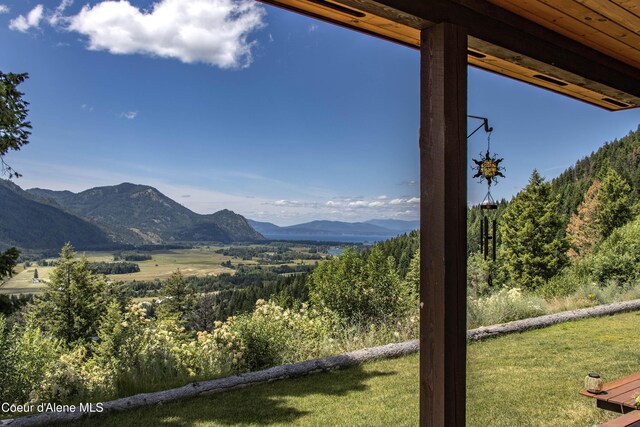 1010 Mc Quade Gulch Dr, Clark Fork, ID 83811 - view of mountain background