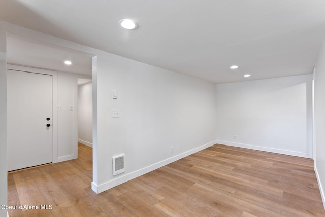 15116 E 4th Ave, Veradale, WA 99037 - unfurnished room featuring recessed lighting and light wood-style flooring