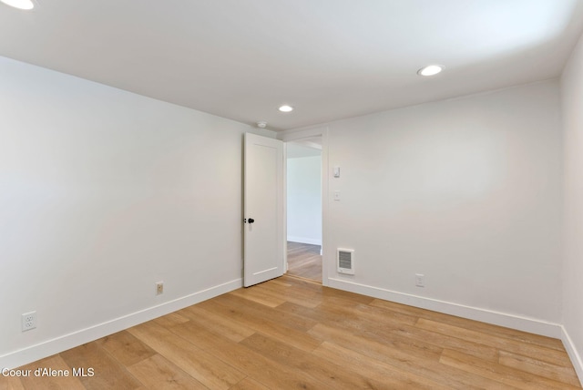 15116 E 4th Ave, Veradale, WA 99037 - unfurnished room with recessed lighting and light wood-style floors