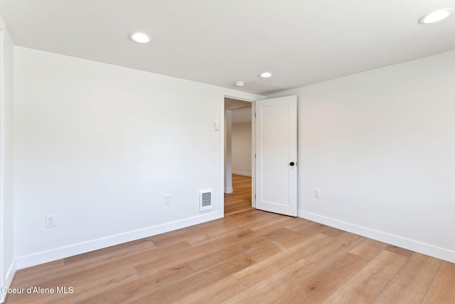 15116 E 4th Ave, Veradale, WA 99037 - unfurnished room featuring light wood finished floors and recessed lighting