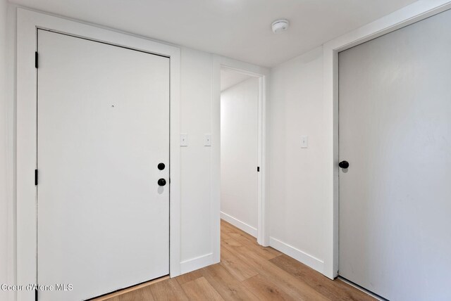 15116 E 4th Ave, Veradale, WA 99037 - entryway with light wood-type flooring and baseboards