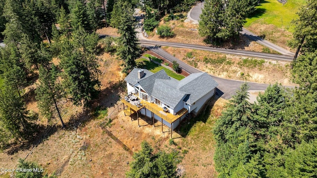1273 S Grouse Meadow Dr, Coeur Dalene, ID 83814 - view from above of property