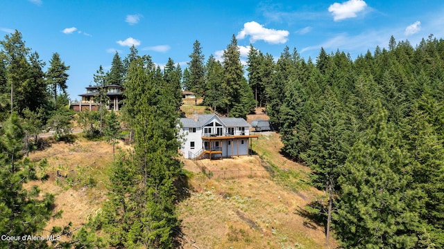 1273 S Grouse Meadow Dr, Coeur Dalene, ID 83814 - view from above of property