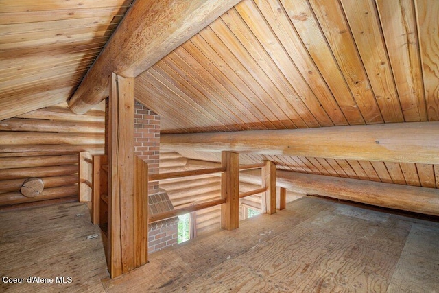72 Hank Allen Way, Blanchard, ID 83804 - view of unfinished attic