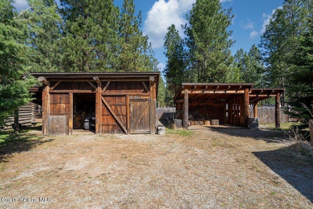 72 Hank Allen Way, Blanchard, ID 83804 - view of outbuilding