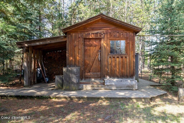 72 Hank Allen Way, Blanchard, ID 83804 - view of shed