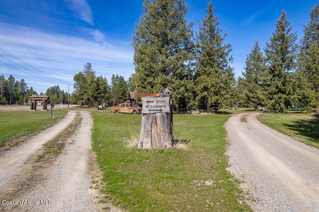 72 Hank Allen Way, Blanchard, ID 83804 - view of dirt / gravel road