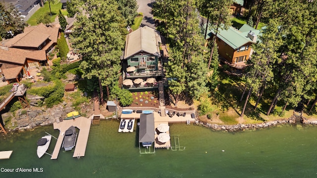 515 S Idaho St, Post Falls, ID 83854 - drone / aerial view of a nearby body of water