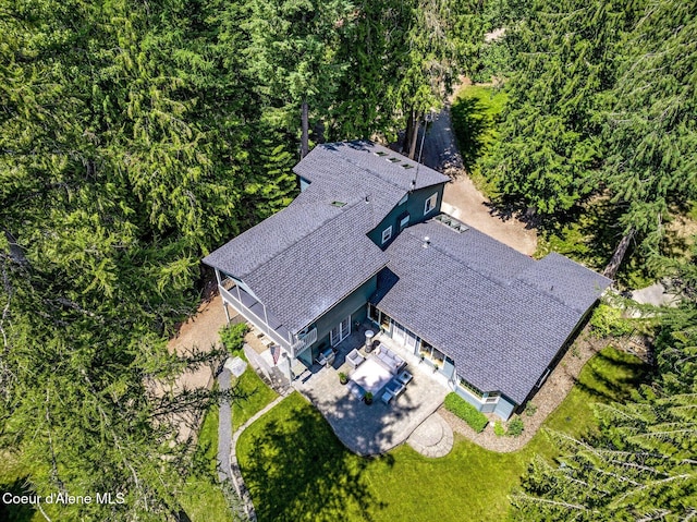 512 River Dr, Clark Fork, ID 83811 - view from above of property