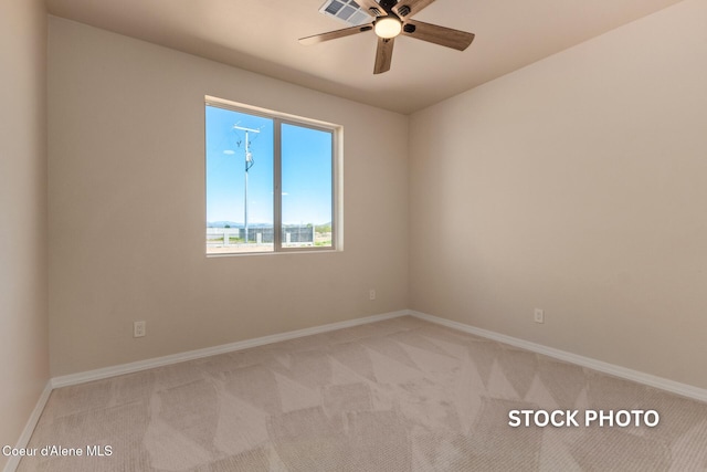 L1B1 Sylvan Rd, Athol, ID 83801 - unfurnished room featuring light carpet and ceiling fan