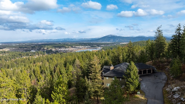 5969 W Highland Dr, Coeur Dalene, ID 83814 - view of mountain backdrop featuring a forest