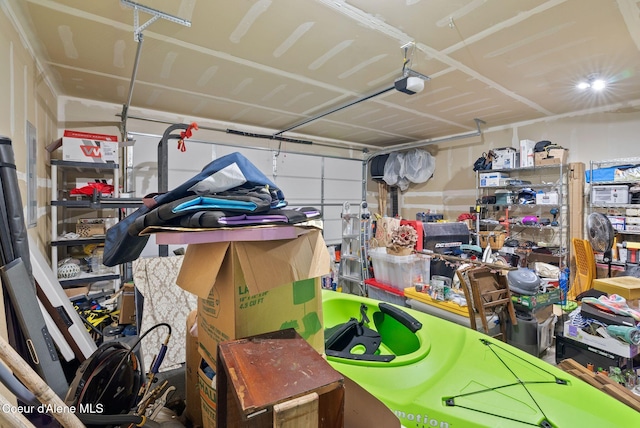 6595 W Covenant St, Rathdrum, ID 83858 - garage with a garage door opener