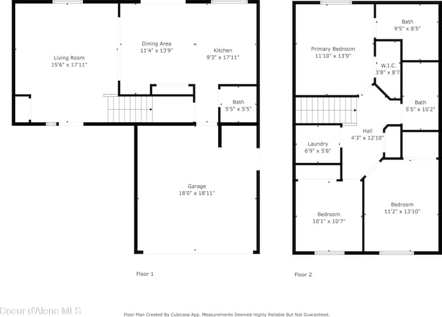 6595 W Covenant St, Rathdrum, ID 83858 - view of home floor plan