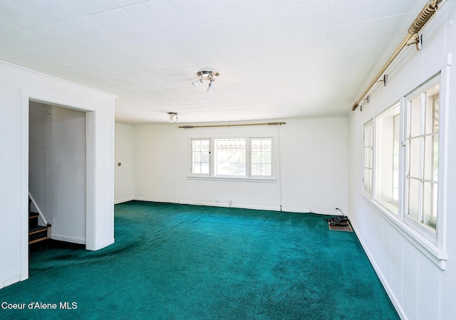 67 Nuchols Gulch Rd, Osburn, ID 83849 - carpeted spare room with stairs and baseboards