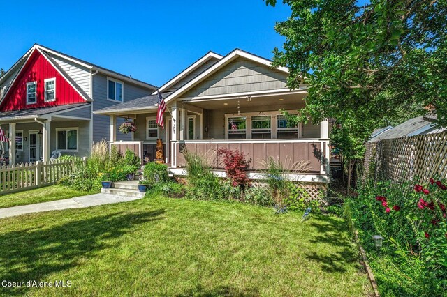 307 S 18th St, Coeur Dalene, ID 83814 - bungalow-style house with covered porch
