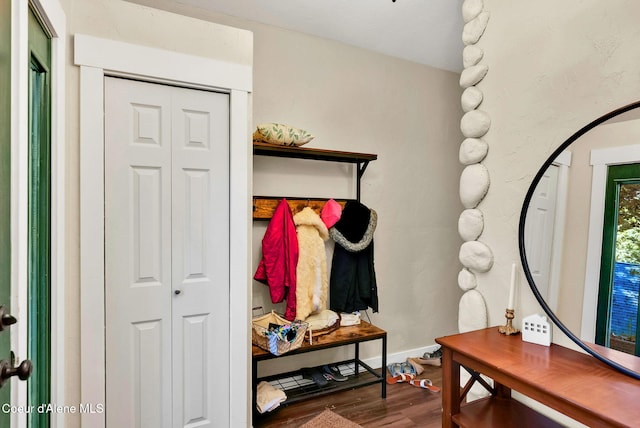 959 N Rutledge Ct, Coeur Dalene, ID 83814 - mudroom with wood finished floors and baseboards