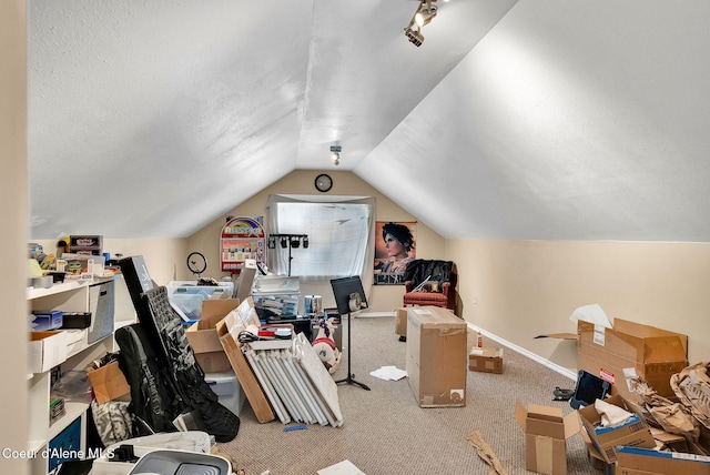 959 N Rutledge Ct, Coeur Dalene, ID 83814 - carpeted office with vaulted ceiling
