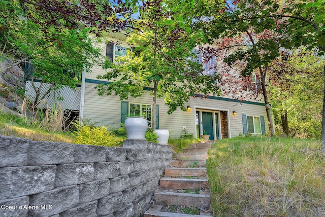 959 N Rutledge Ct, Coeur Dalene, ID 83814 - view of property hidden behind natural elements with stairs