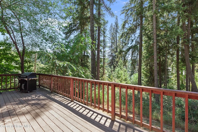 14545 N Samhill Trl, Hayden, ID 83835 - deck featuring grilling area