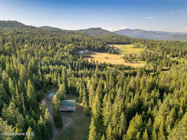 699 Granite Ridge Rd, Priest River, ID 83856 - drone / aerial view of mountains