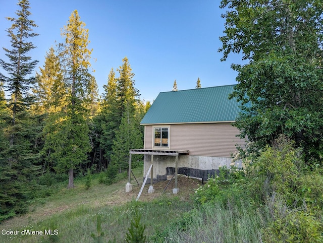 699 Granite Ridge Rd, Priest River, ID 83856 - view of home's exterior featuring a metal roof