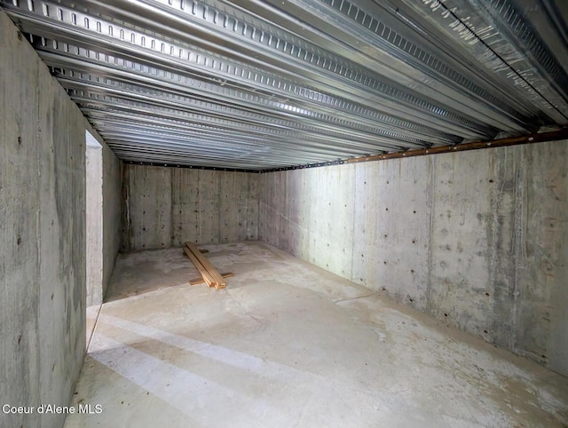 699 Granite Ridge Rd, Priest River, ID 83856 - view of unfinished below grade area