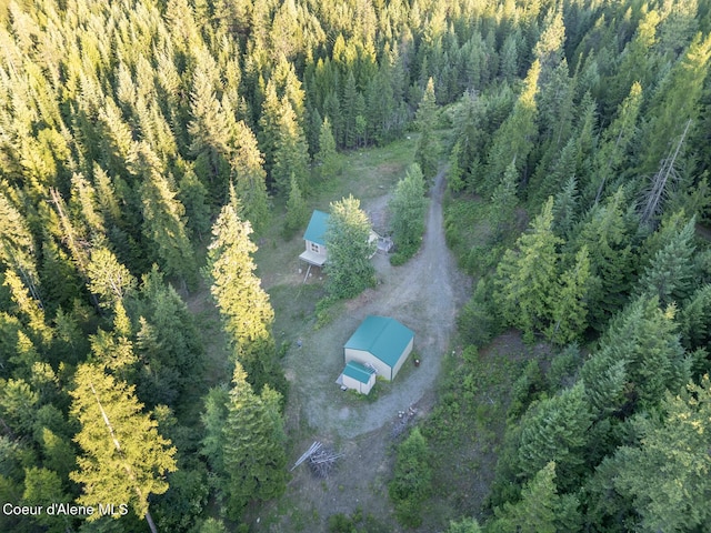 699 Granite Ridge Rd, Priest River, ID 83856 - view of property location with a heavily wooded area